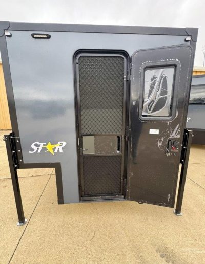 Star Shell screened entrance door